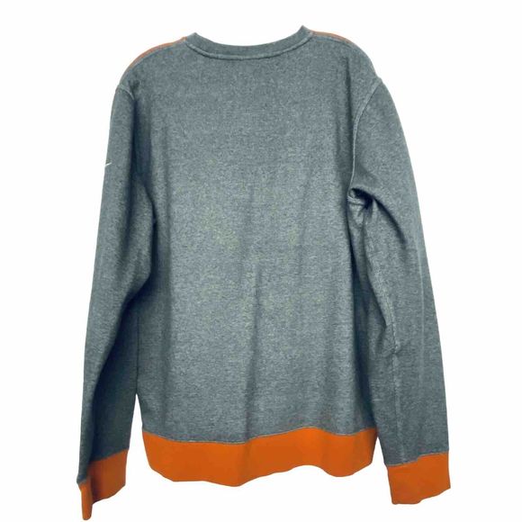 Nike Clemson Tigers Heavy Sweatshirt Pawprint Detail Embroidered Swoosh Arm XL - Picture 4 of 6